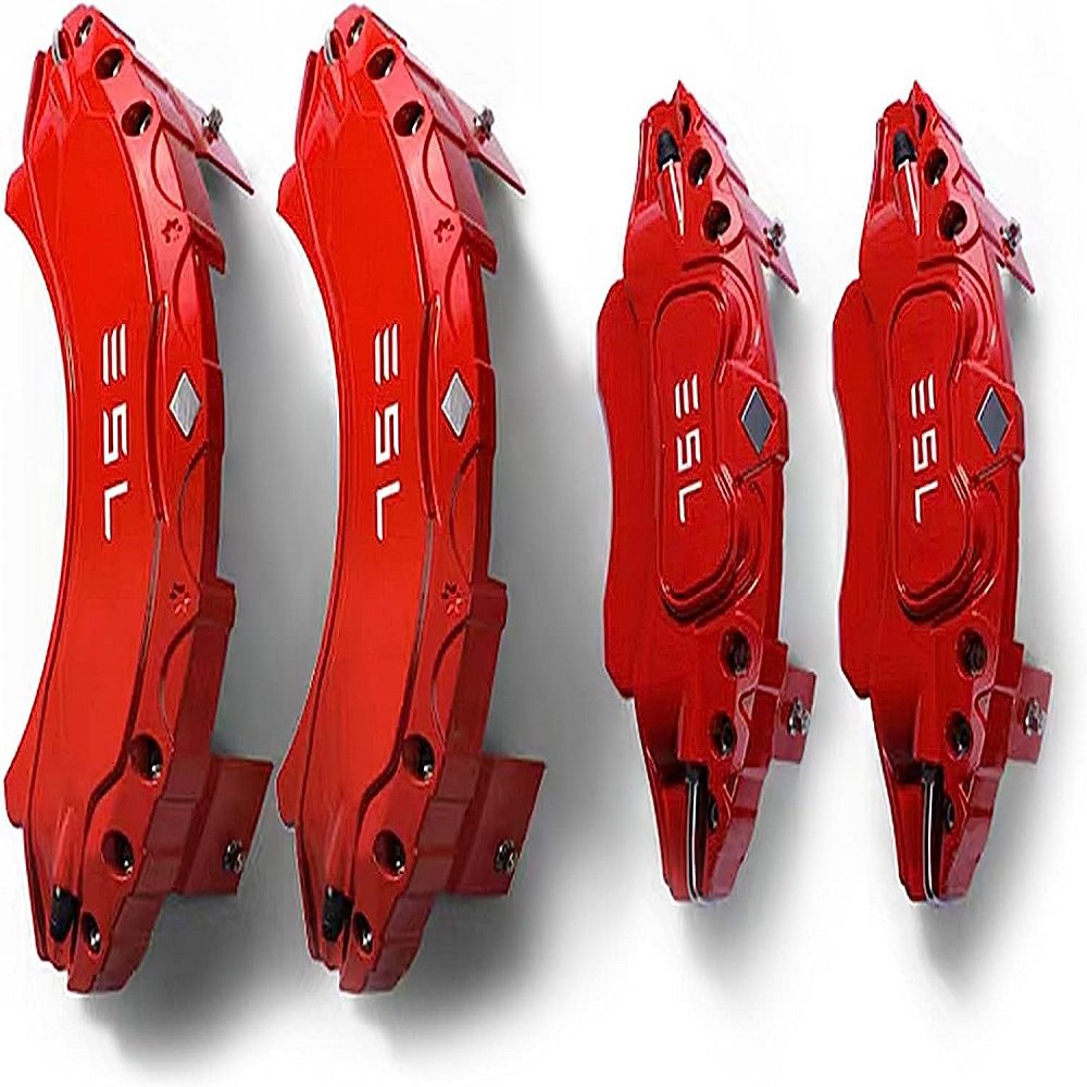Fit 19 Inch 20 Inch Wheel Dual Piston Caliper Aluminum Car Wheel Disc Brake Caliper Cover Caliper for Tesla